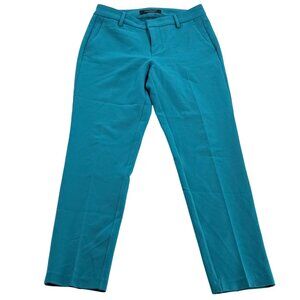 Liverpool Los Angeles Turquoise Stretch Trousers 4/27 Tailored Fit